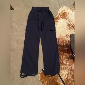 Navy Blue Cargo Pants
